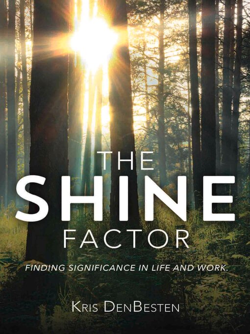Title details for The Shine Factor by Kris DenBesten - Available